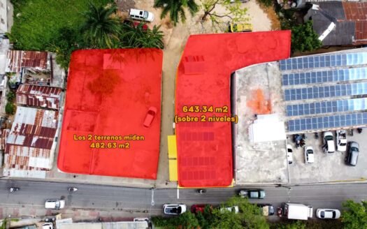 Local commercial et terrain Las Terrenas