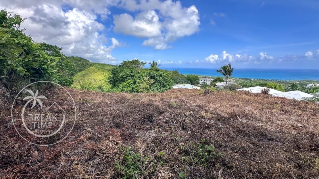 Terrain dominant - vue Mer - Palmar de Los Nidos Las Terrenas