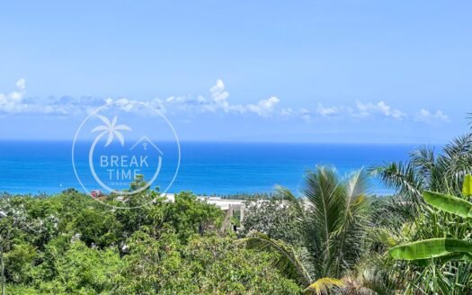 Terrain vue mer colline