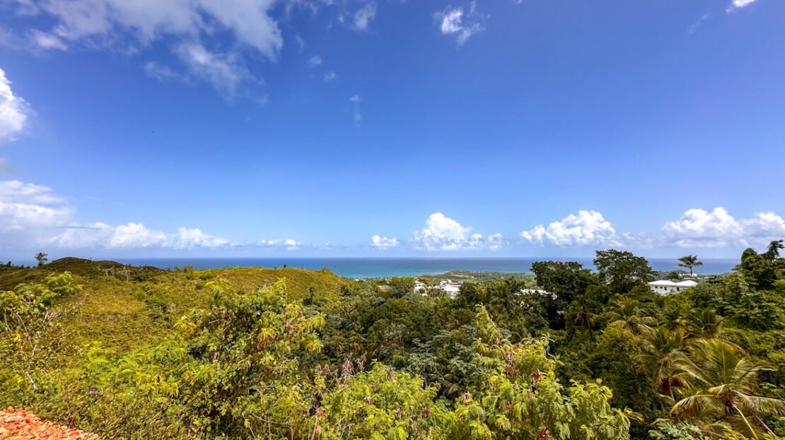 Terrain vue mer panoramique Las Terrenas