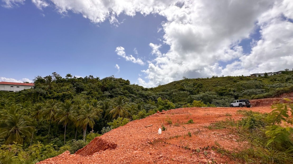 Terrain vue mer panoramique Las Terrenas