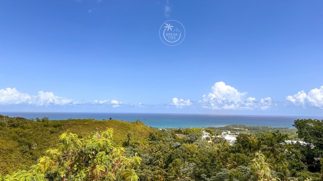 Terrain vue mer panoramique