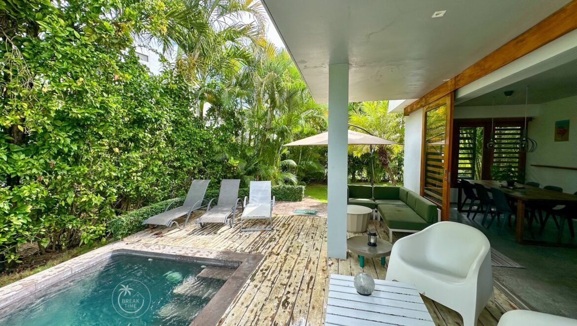 Villa 3 chambres et piscine Las Terrenas