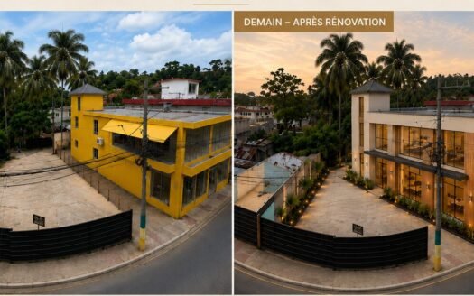 Immeuble commercial Las Terrenas avec terrain constructible