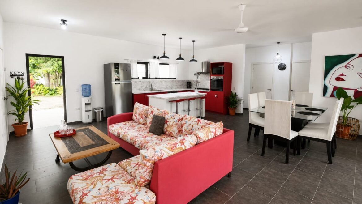 Villa-Terrain-Las Terrenas- Piscine-4 chambres