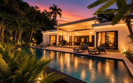 Villa moderne Las Terrenas | Piscine et terrain de 3 680 m²