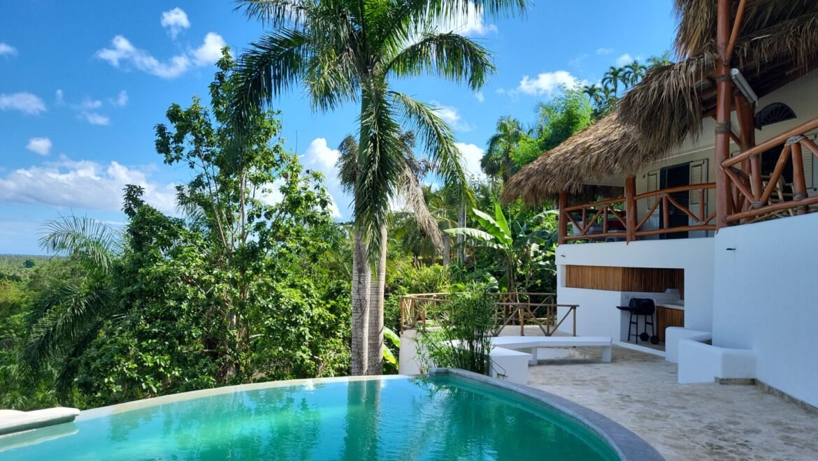 Domaine à vendre à Las Terrenas avec petite cuisine d'été