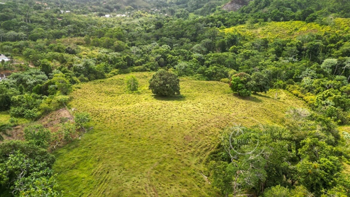 Terrain valloné à vendre à Los Puentes las Terrenas Samana