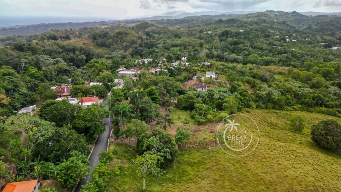 Terrain à vendre Los Puentes las Terrenas Route du café Samana