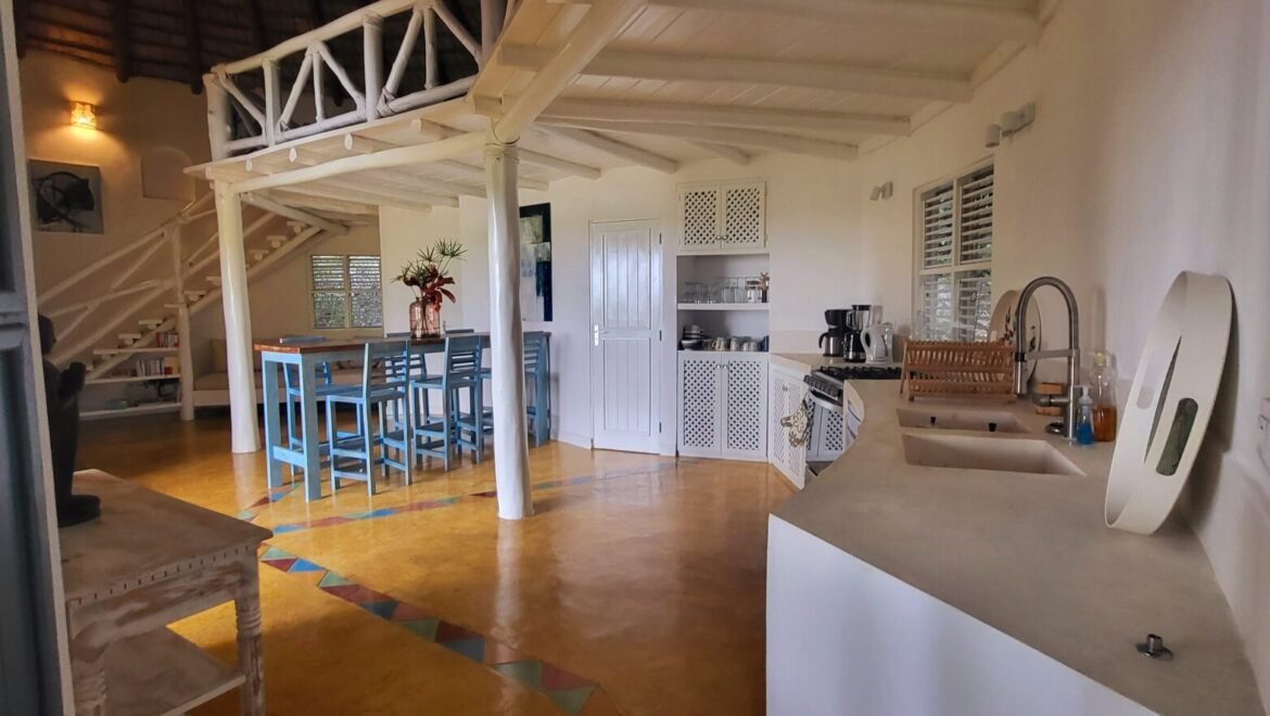Domaine à vendre à Las Terrenas cuisine et mezzanine