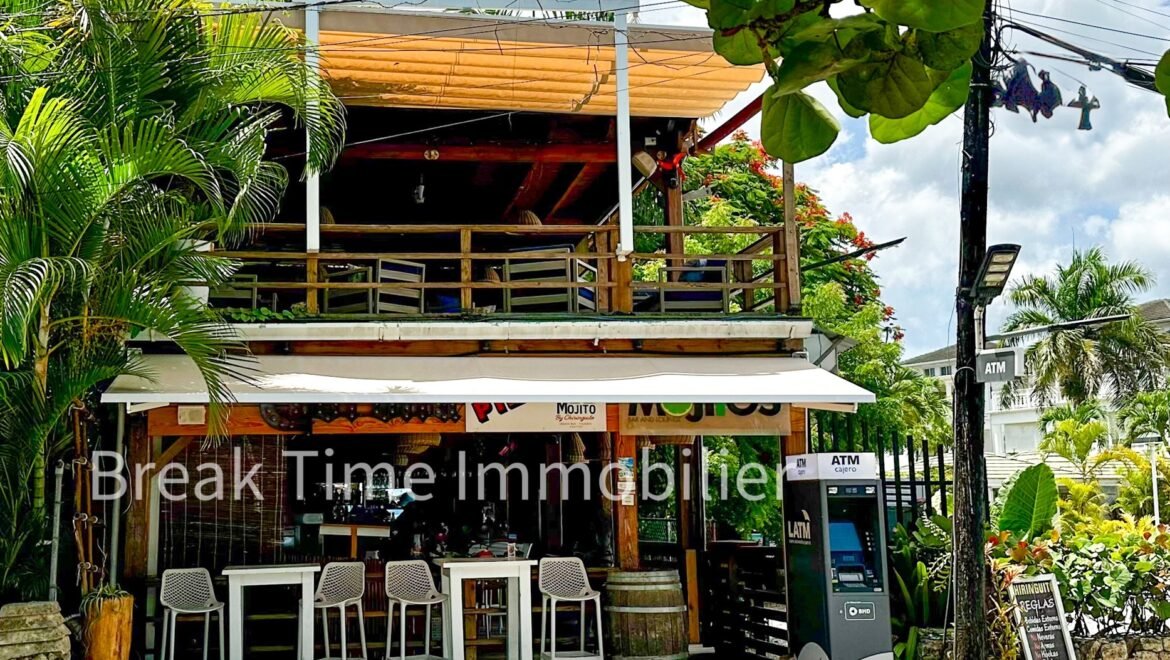 Façade du restaurant Playa Popy à Las Terrenas
