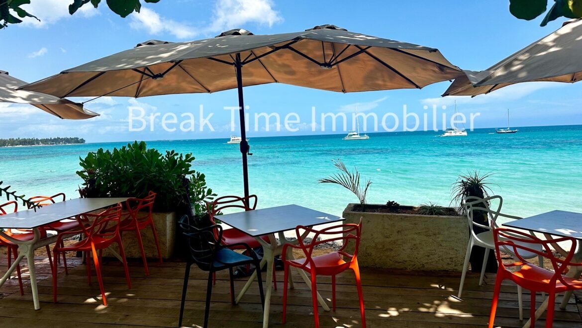 Restaurant Playa Popy bord de mer et plage Caraïbes
